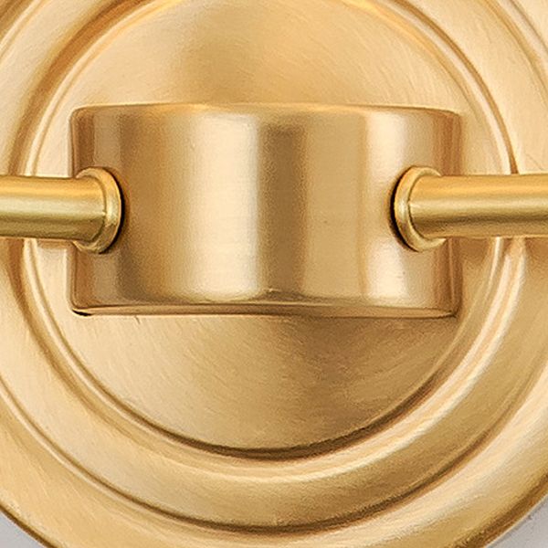 American Style Copper Vanity Light Geometry Shape Vanity Lamp for Shower Room