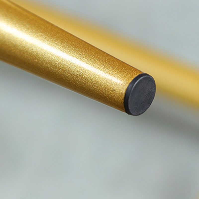 Nordic Style Upholstered Fabric Stools Armless Round Barstools for Home