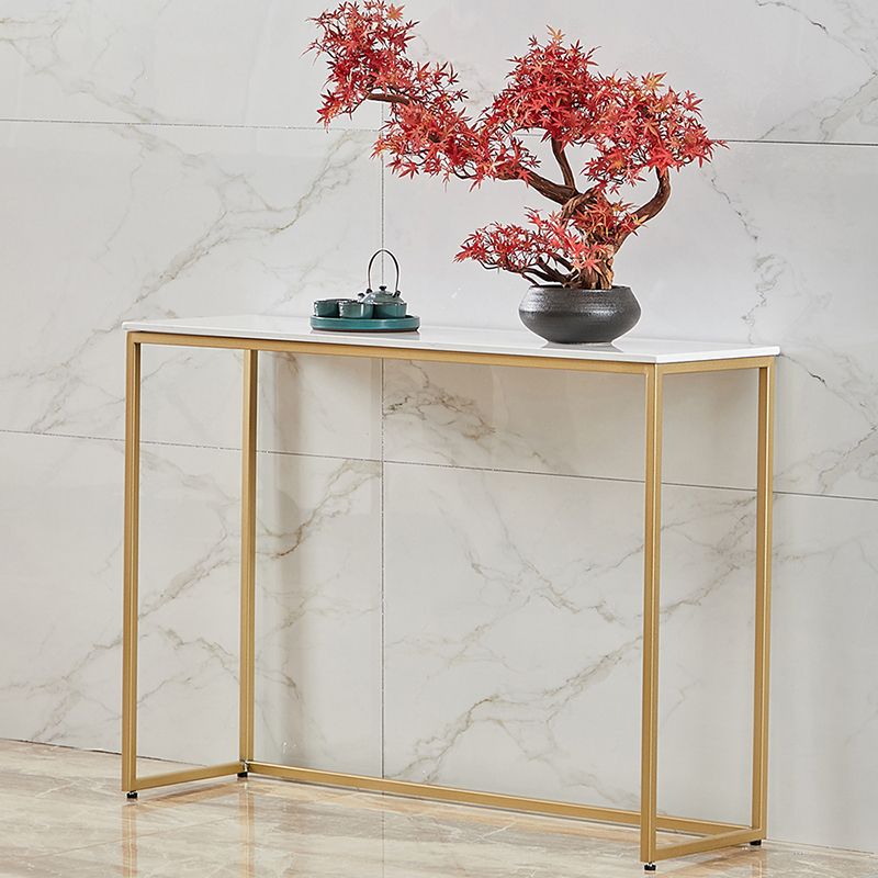 31.5-inch Tall Console Table 1-shelf Glam Accent Table for Hall