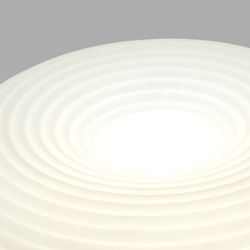 White Shaded Flush Mount Lighting Modernism LED Ceiling Light for Home