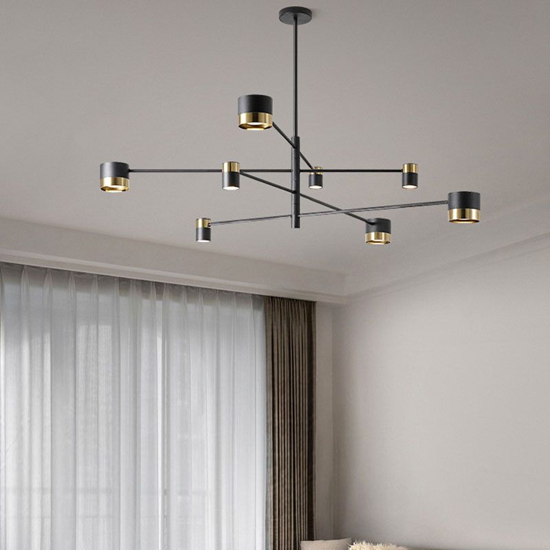 6/8 koppen plafond hanger licht postmoderne kroonluchter verlichtingsarmaturen