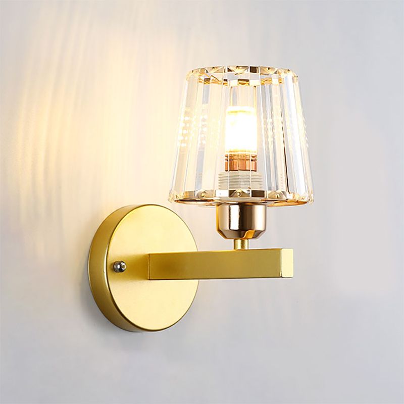 Crystal Wall Lamp Postmodern Sconce Light Fixture for Living Room Bedroom