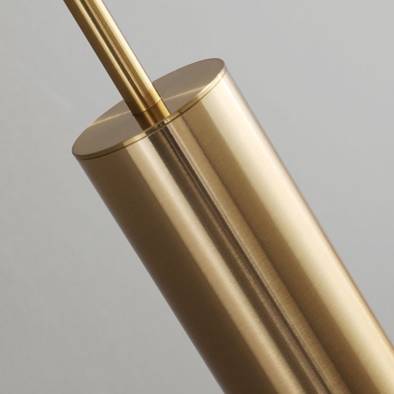 Lampada a led Lampada Simplicità Illuminazione a sospensione con una chiara tonalità acrilica per camera da letto