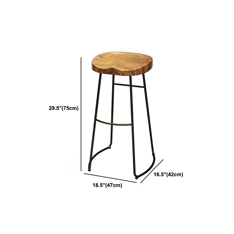 Industrial Rectangle Wooden Bar Table Set 1/4/5 Pieces Counter Table with Backless Stools