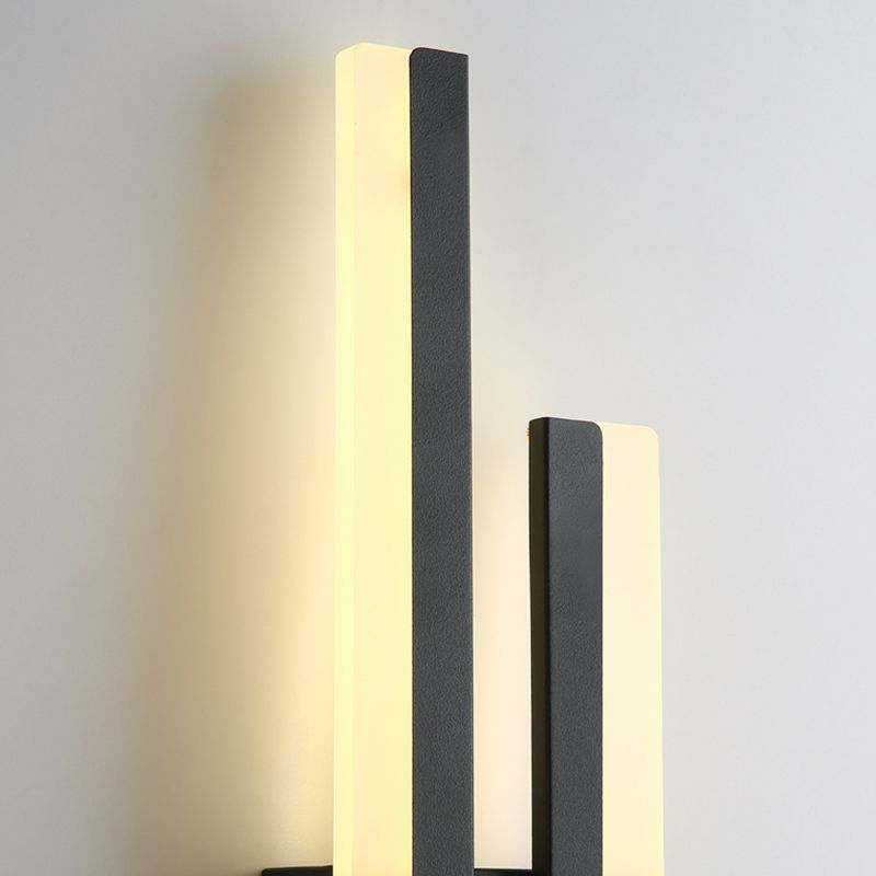 Einfachheit Metall Wandleuchte moderne geometrische Wandleuchte Leuchten für Schlafzimmer