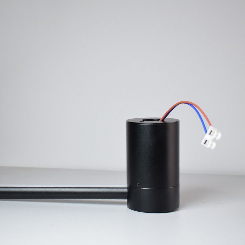 Metallstange Wandmontageleuchte moderne RGB -Leuchtenleuchte in Schwarz