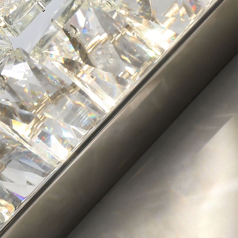 Ligera de pared de cristal de estilo de pared de tira múltiple de luz para el comedor para comedor