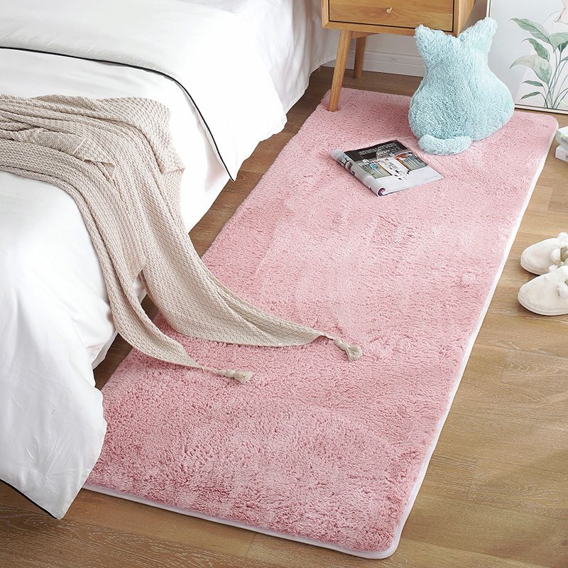 Multi-Farb-Rug-Teppich flauschiger Innenteppich Haustierfreundlicher Anti-Schlupf-Rücken Teppich für Zimmerdekoration