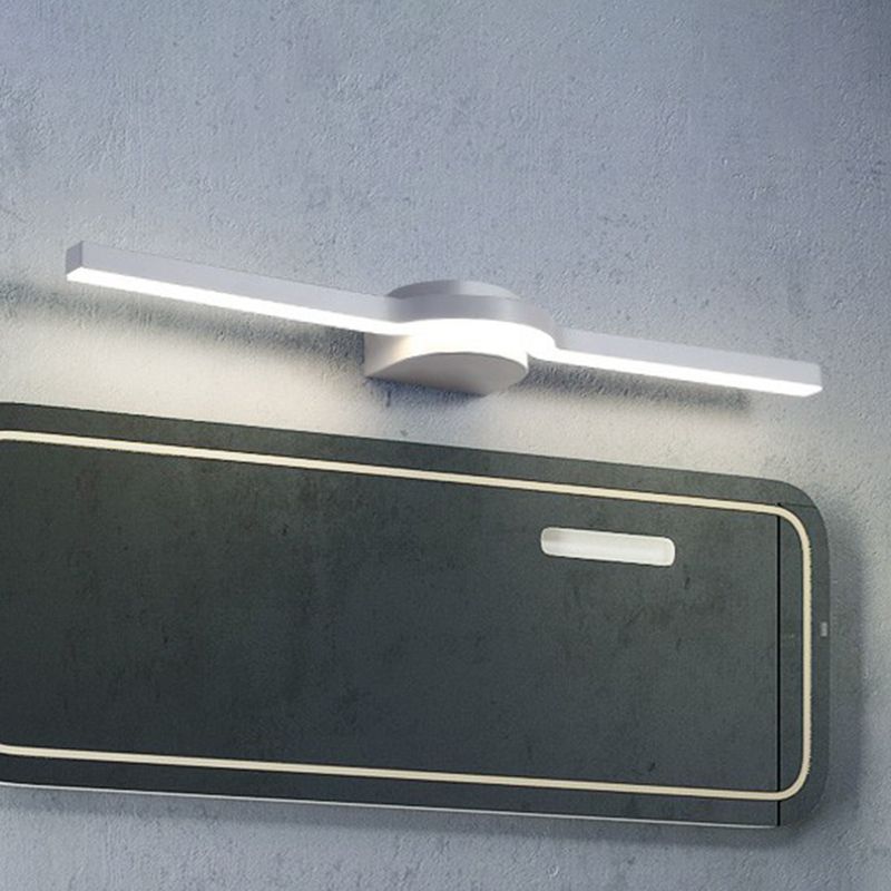 Eenvoud lineaire ijdelheid verlichtingsarmatuur acryl badkamer led muur sconce licht