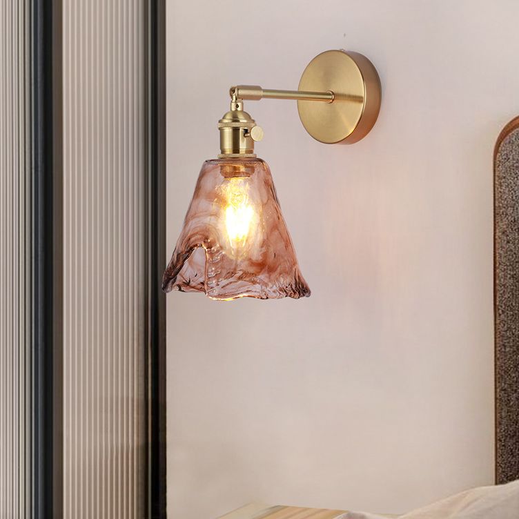 Glasgeometrische schaduw Wandlampen Modern eenvoudig