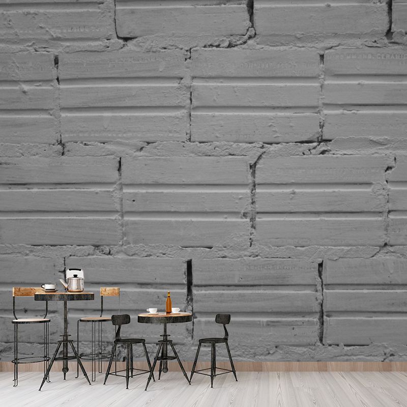 Customized Eco-friendly Wall Mural Industrial Brick Wall Pattern Wall Covering