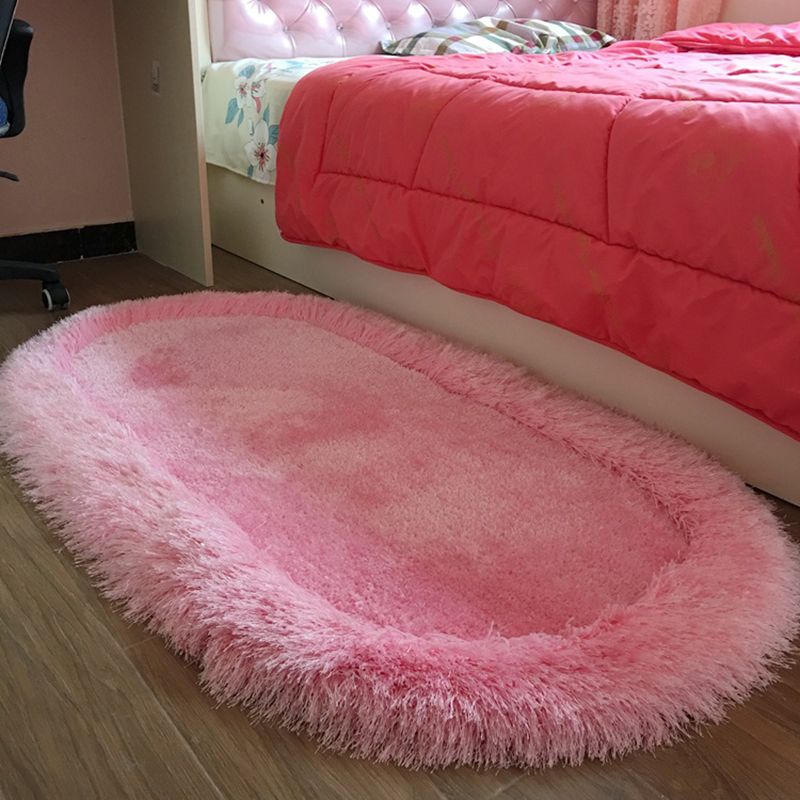 Chambre de chambre à coucher en peluche de couleur unie de couleur solide