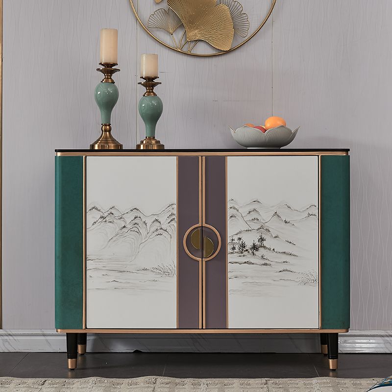Contemporary & Modern Style Wood Buffet Sideboard with Cabinets
