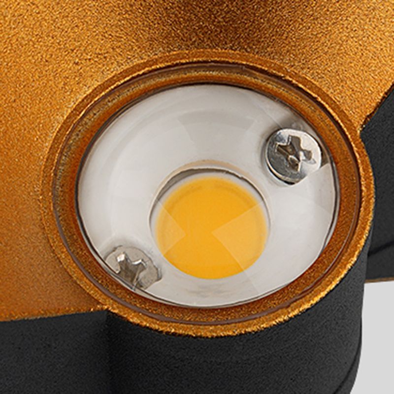 Square Shape Metal Wall Light Modern Style Multi Lights Wall Mount Light