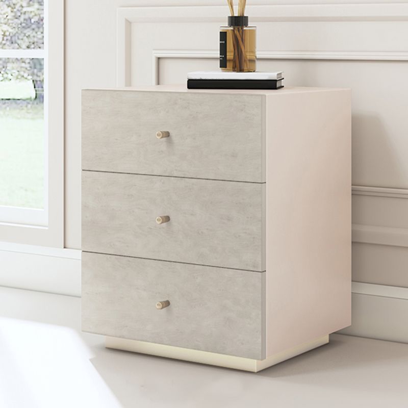 Ultra-Modern Double Dresser Solid Wood Storage Chest with Drawers for Bedroom