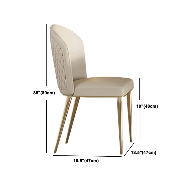 Contemporary Dining Set 1/4/5/7 Pcs Stone Dining Table with Upholstered Chairs