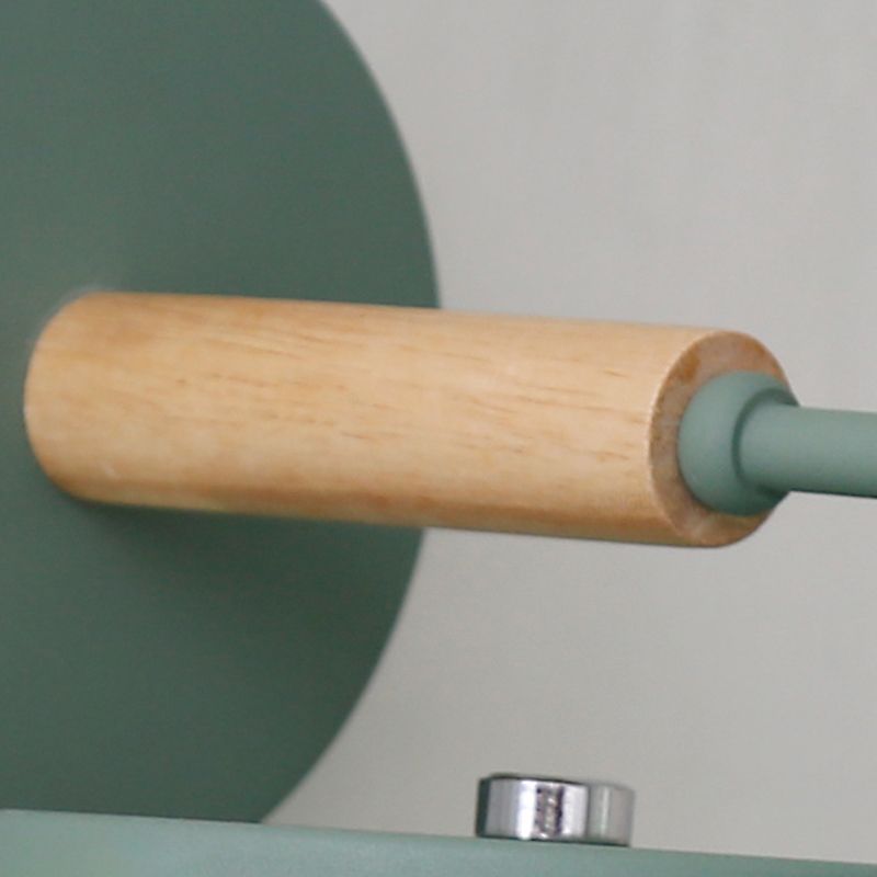 Lámpara de la pared de la pared de la copa de macarrón nórdico lámpara de montaje metálico de la pared para la cama para la cama