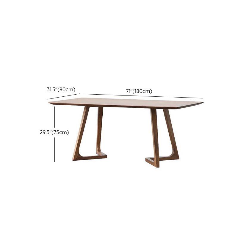 Industrial  1/5 Pieces Dining Set Rectangle Pine Wood Dining Table for Dining Room