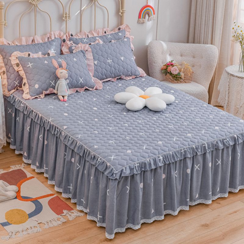 Sheets Cotton Floral Printed Ultra Soft Breathable Wrinkle Resistant Bed Sheet Set