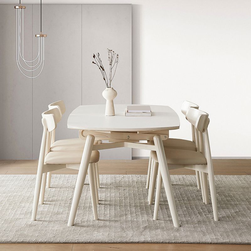 Sintered Stone Dining Table Modern Rectangle Dining Table for Kitchen
