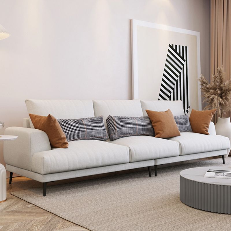 Fabric 3 Seater Living Room Contemporary Standard Sofa Chaise