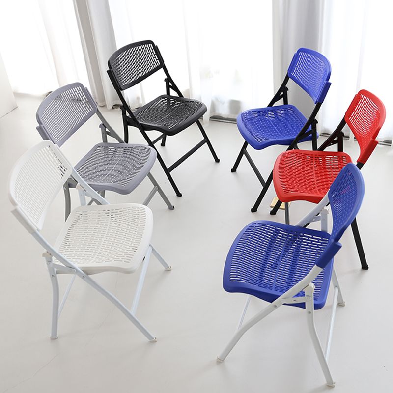 Sillas de comedor de estilo moderno, silla lateral sin brazos con respaldo abierto y patas de metal para cocina