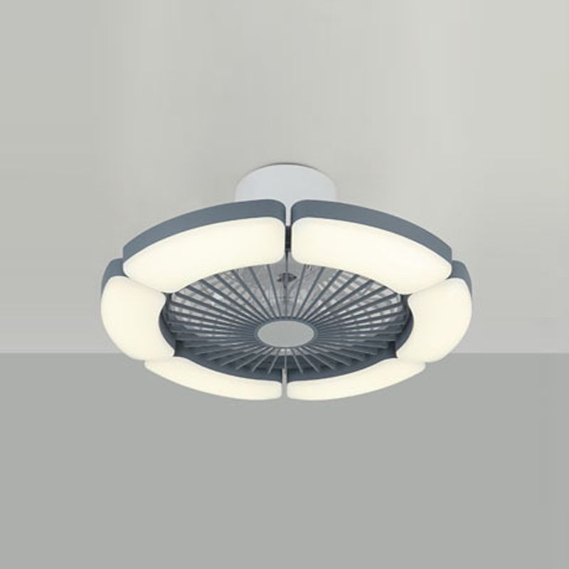 Ceiling Fan Lamp Modern Style LED Metal Close to Ceiling Lamp