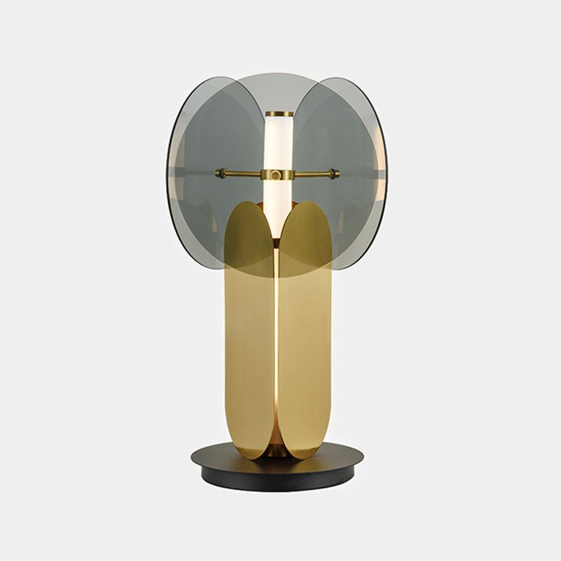 Multi Lights Geometric Night Table Lamps Modern Style Glass Table Lamp