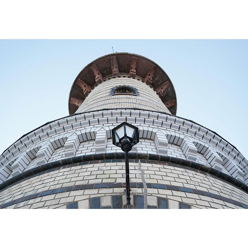 Buildings Wall Mural Horizontal Photography Eco-friendly Wall Covering for Bedroom