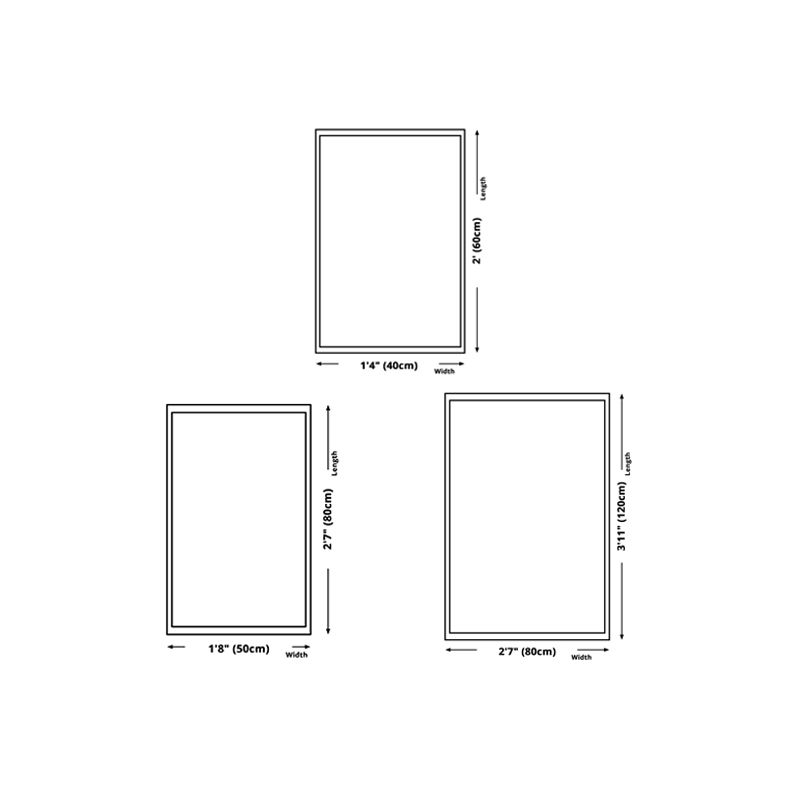 Industrial Style Rug Gray Indoor Rug Polyester Carpet with Non-Slip Backing