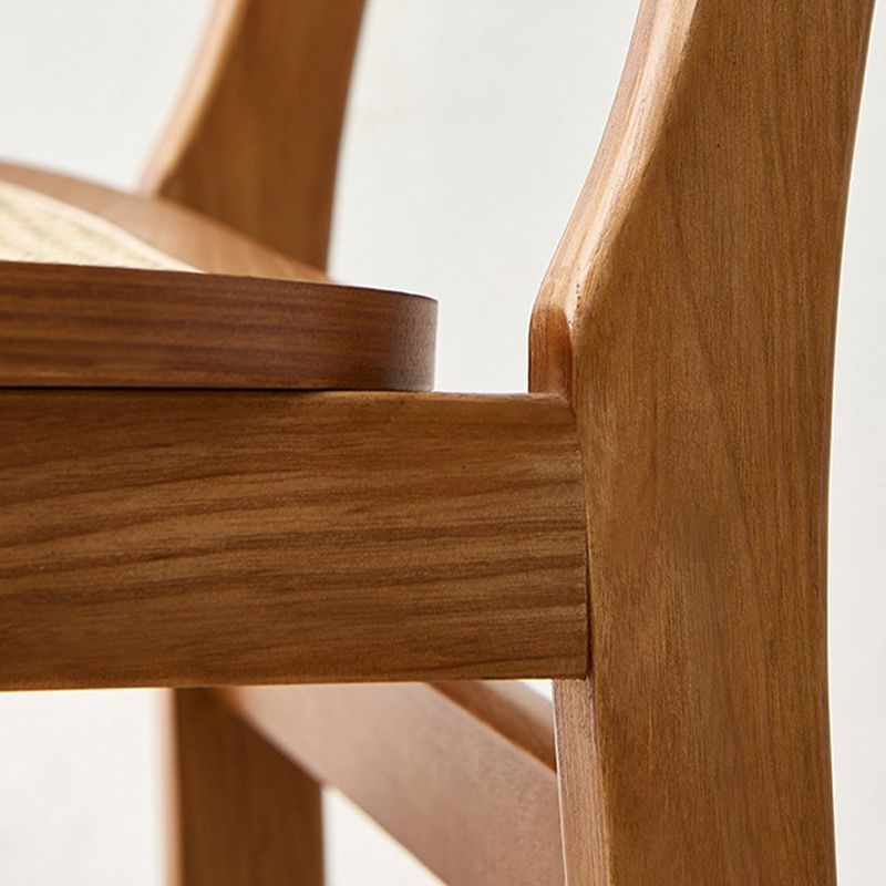 Modern Style Bar Stool Solid Wood Counter Stool for Living Room