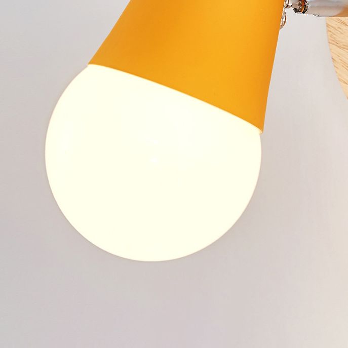 Lámpara de pared geométrica de estilo moderno metal 1 lámpara de luz de luz