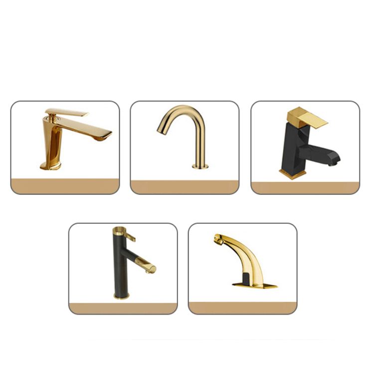 Modern Style Bathroom Sink Stainless Steel Rectangular Bathroom Sink with Hose