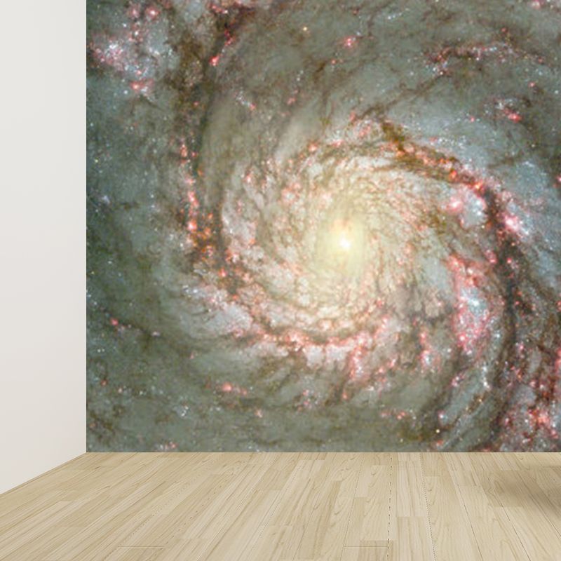 Stain-Proof Magical Sky Scenery Mural Decal Modern Non-Woven Material Wall Decor, Custom