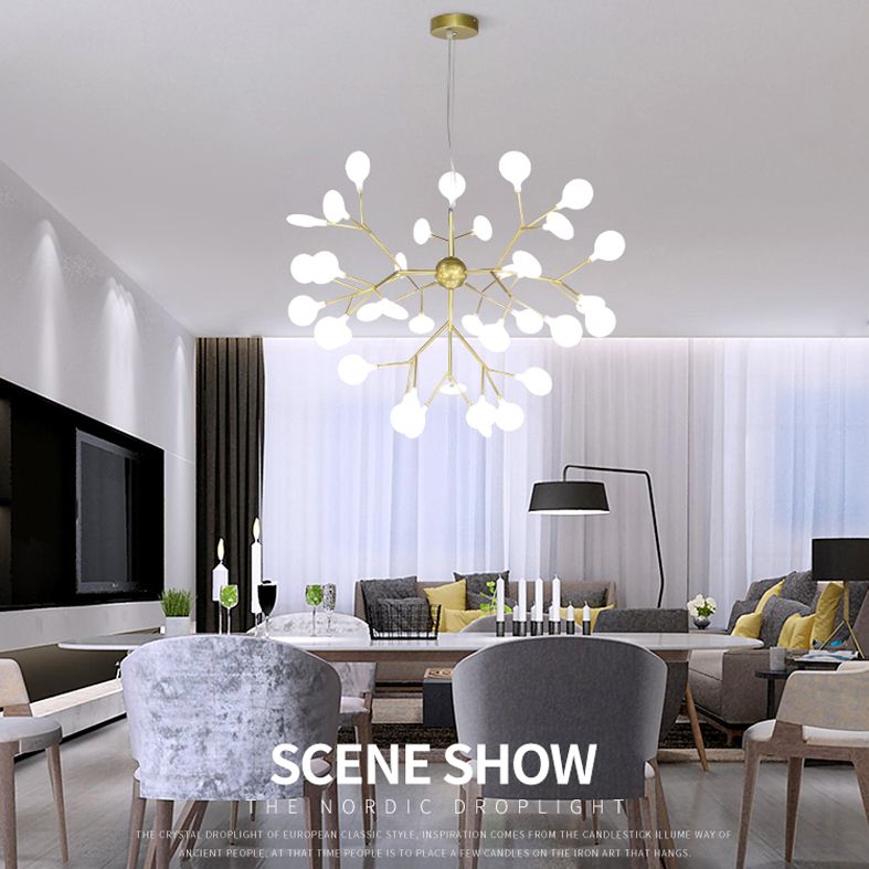 Lampada lampadina ramificata Designer moderno Designer Acrilico Accurdo per il ristorante