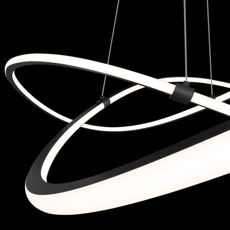 Minimalist 1 - Light Kitchen Island Lighting Aluminum Linear Ceiling Pendant Fixture