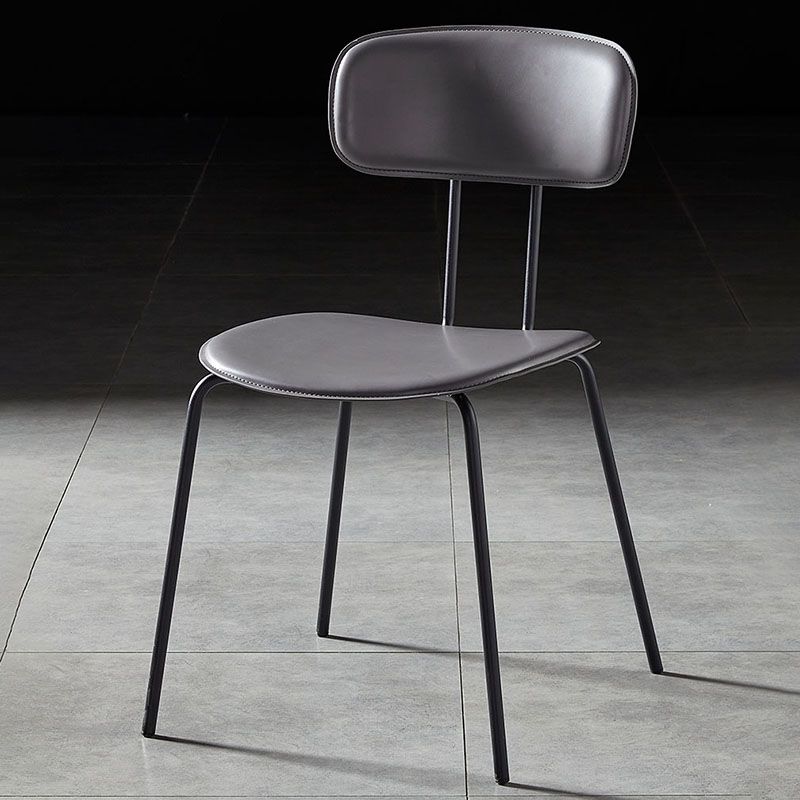 Design industriale Apri sedie da sala da pranzo sedie da pranzo senza braccio per cucina