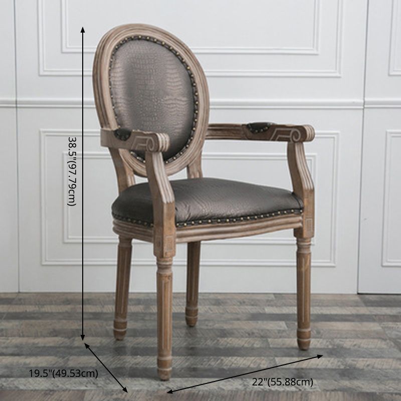 Set da pranzo in legno massiccio in stile fattoria con tavolo a forma di rettangolo e base a 4 gambe per uso domestico