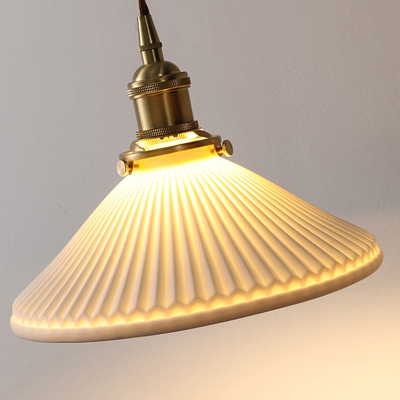 Modern Creative Wall Light Porcelain Bedside Wall Sconce Light for Bedroom