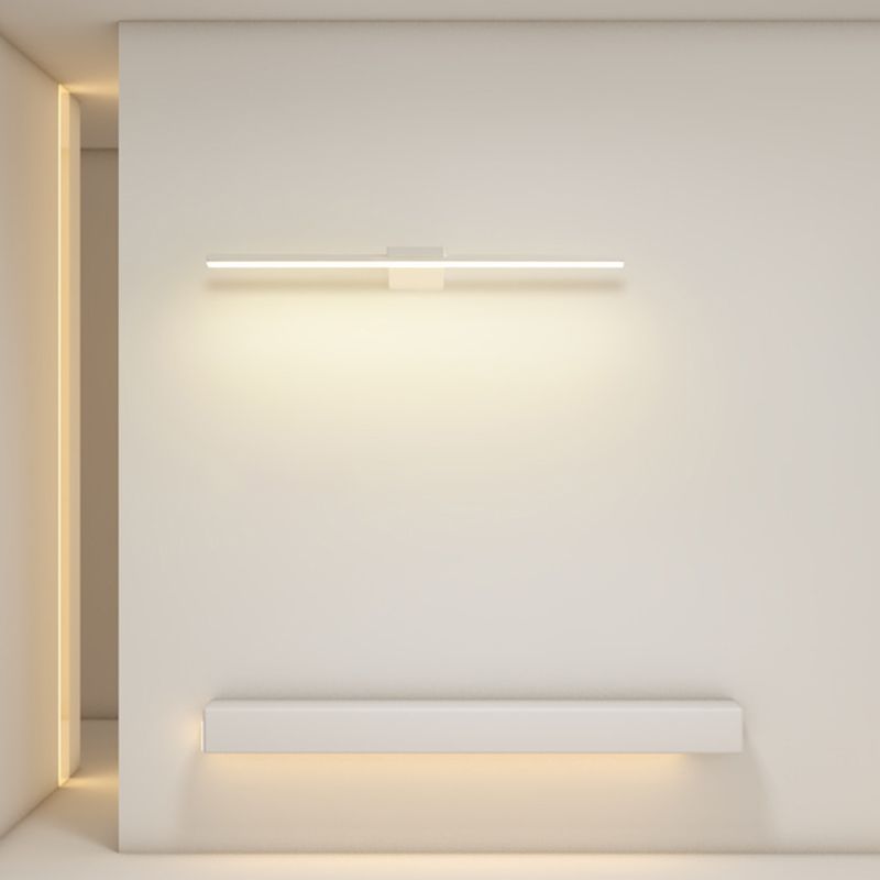 Nordic Style LED Vanity Light Aluminum Strip Shape Vanity Lamp for Shower Room