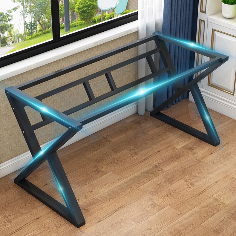 Modern Home Writing Desk Freeform Artificial Wood Office Desk,62.9"L X 23.6"W
