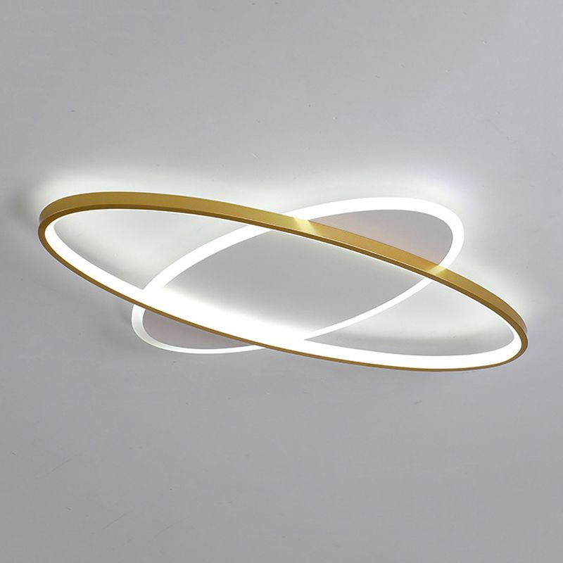 Geometric Flush Mount Modern Metal Flush Ceiling Light Fixture