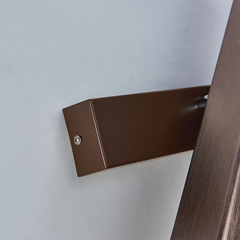 Modern Simple Aluminum Wall Light Rectangle Shape Rotatable Wall Lamp for Bedroom