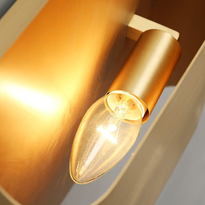 Moderne eenvoud geometrische wand gemonteerde lampen aluminium wandmontage lichtmontage voor slaapkamer