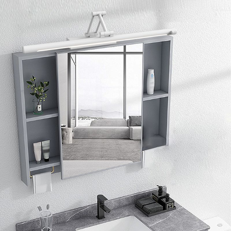 Minimalism Vanity Lighting Adjustable Wall Light Fixture with Metal for Bathroom