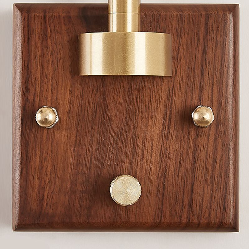 Éclair mural à bras rond à teinte