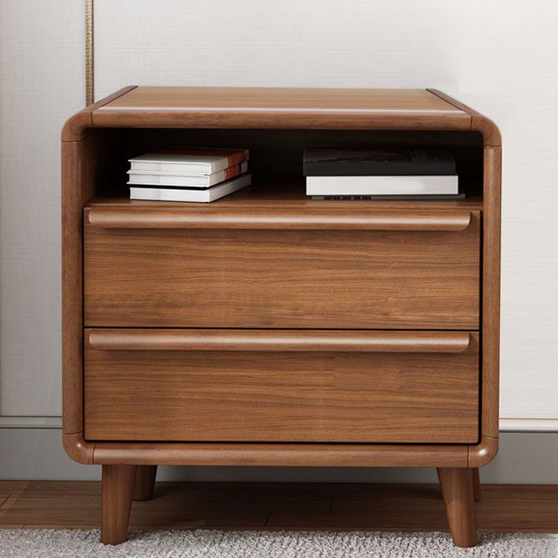 Bedroom Dresser Modern Solid Wood Storage Chest with Drawers