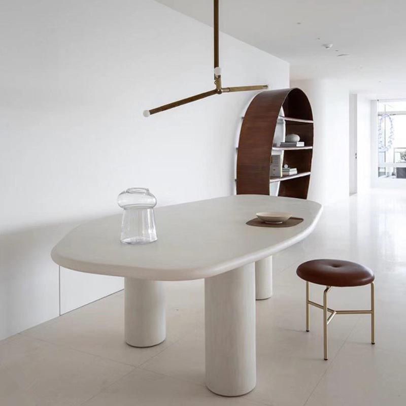 Modern Style White Wood Table Specialty Dining Table for Kitchen