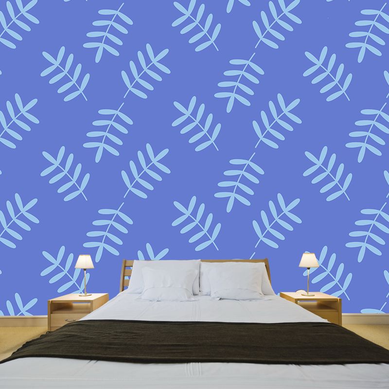 Environment Friendly Tropical Plants Mural Wallpaper Room Wall Mural