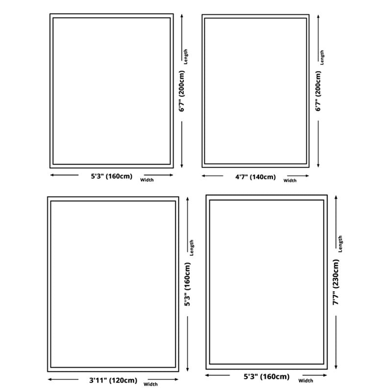 Abstract Area Rug Polyester Watercolor Indoor Rug Washable Carpet for Living Room